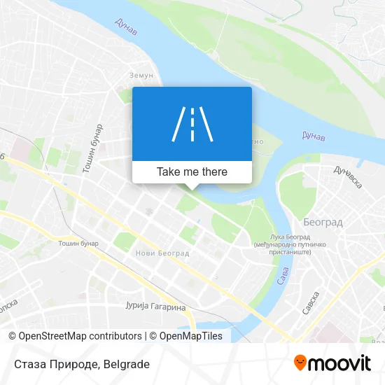 Стаза Природе map