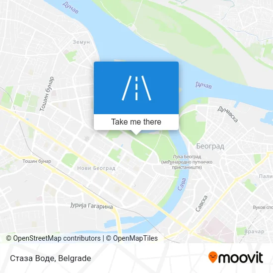 Стаза Воде map