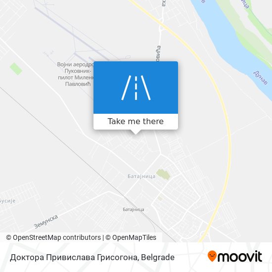 Доктора Привислава Грисогона map