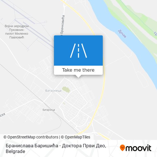 Бранислава Баришића - Доктора Први Део map