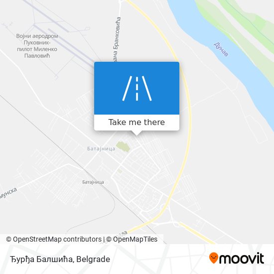 Ђурђа Балшића map