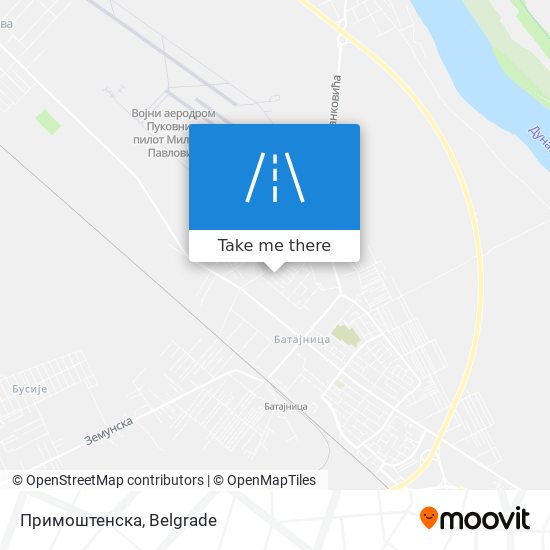 Примоштенска map