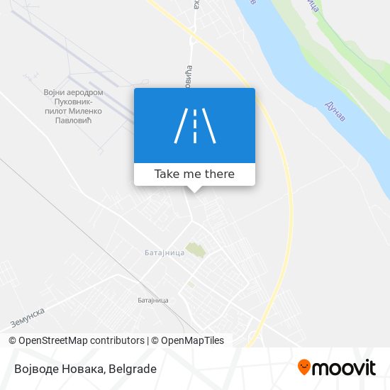 Војводе Новака map