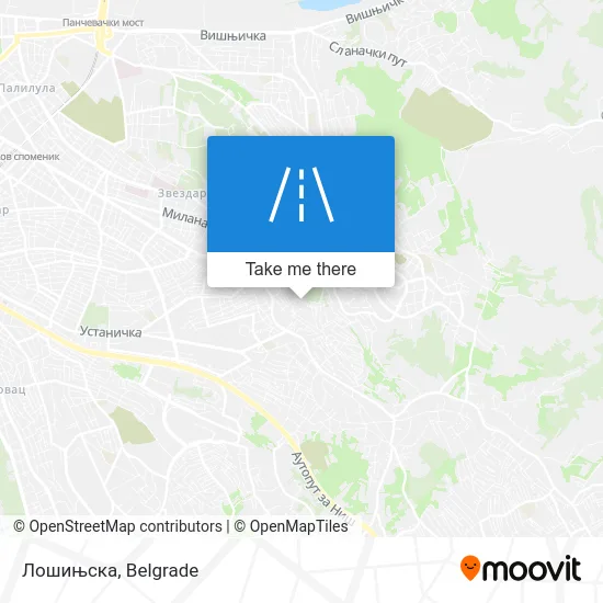 Лошињска map