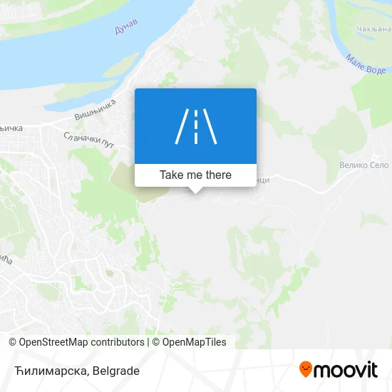 Ћилимарска map