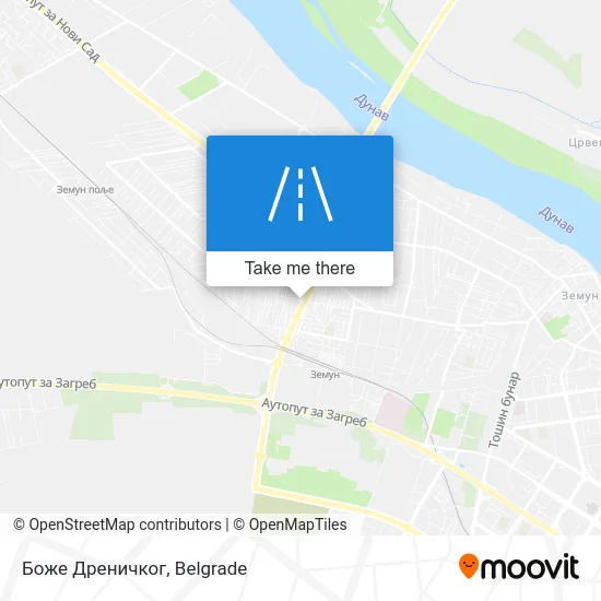 Боже Дреничког map