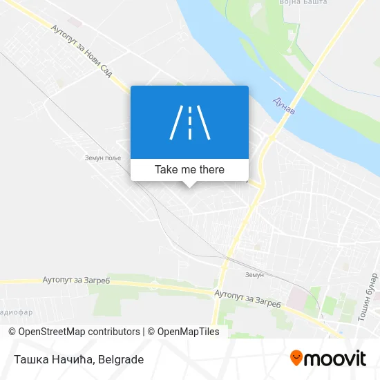 Ташка Начића map