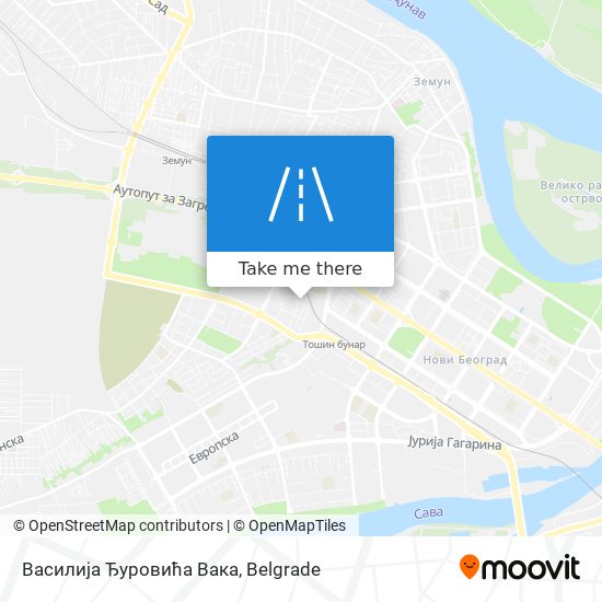 Василија Ђуровића Вака map