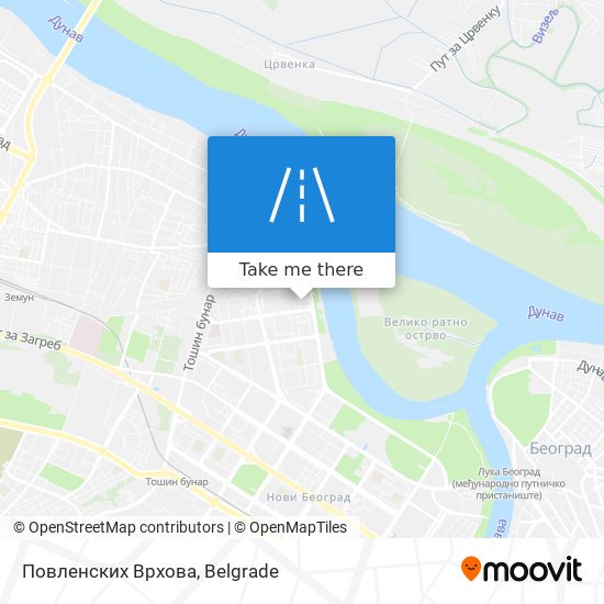 Повленских Врхова map