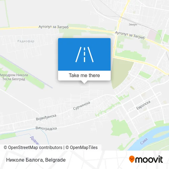 Николе Балога map