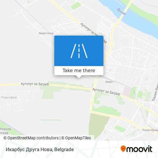 Икарбус Друга Нова map