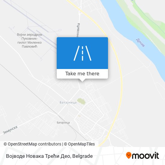 Војводе Новака Трећи Део map