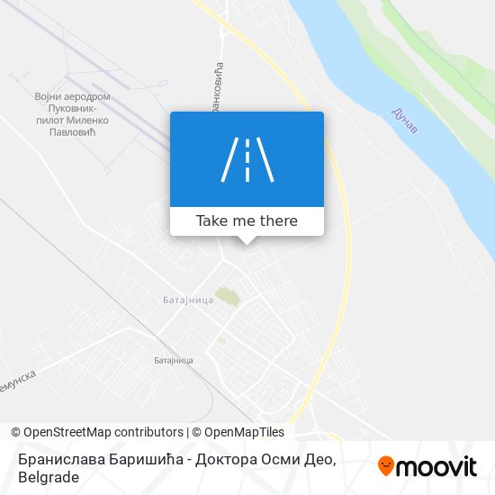 Бранислава Баришића - Доктора Осми Део map