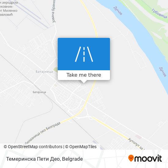 Темеринска Пети Део map