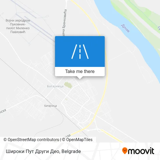 Широки Пут Други Део map