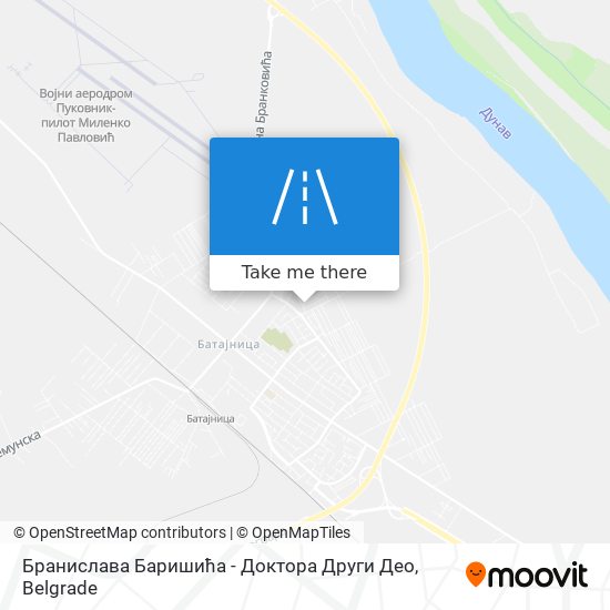 Бранислава Баришића - Доктора Други Део map