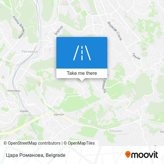 Цара Романова map