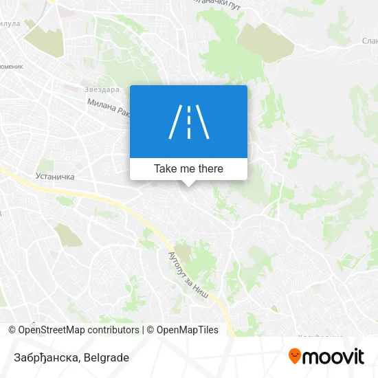 Забрђанска map