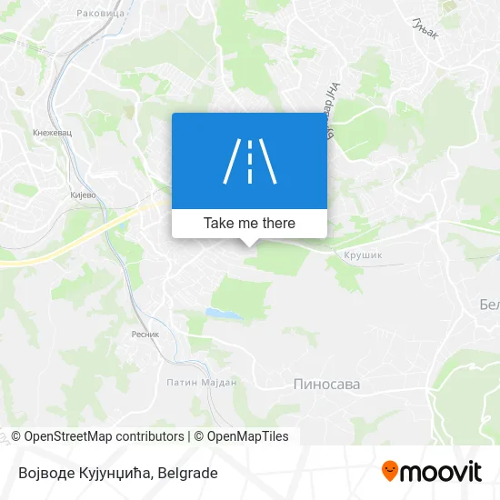 Војводе Кујунџића map