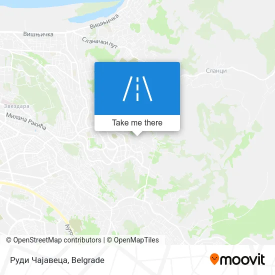 Руди Чајавеца map