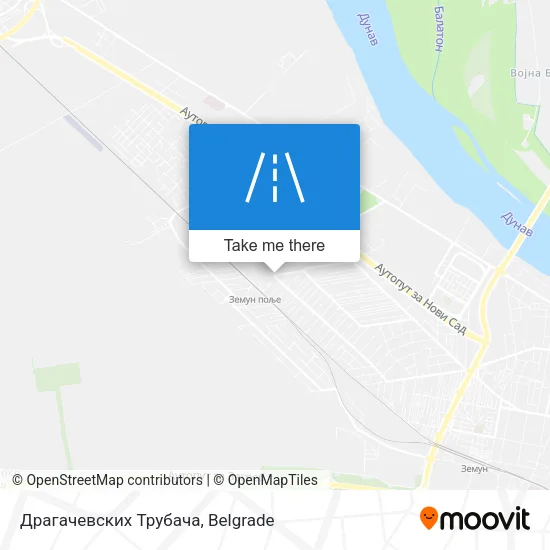 Драгачевских Трубача map