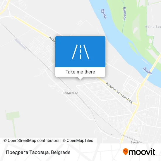 Предрага Тасовца map