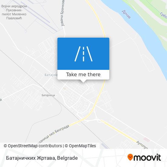 Батајничких Жртава map