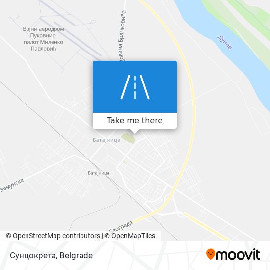 Сунцокрета map