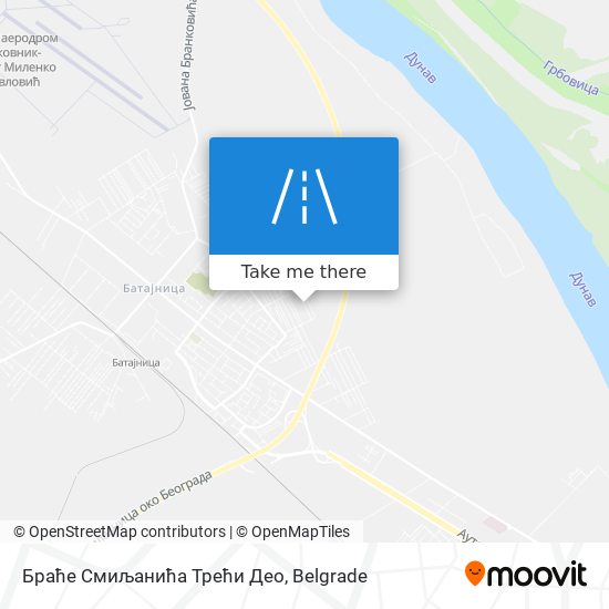 Браће Смиљанића Трећи Део map