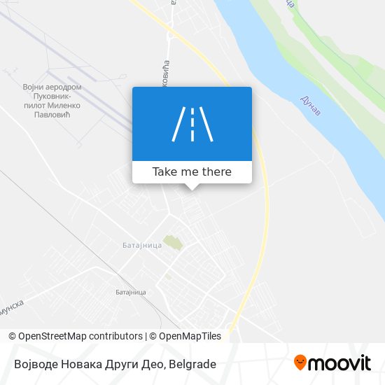 Војводе Новака Други Део map