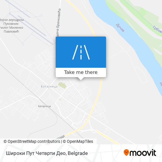 Широки Пут Четврти Део map