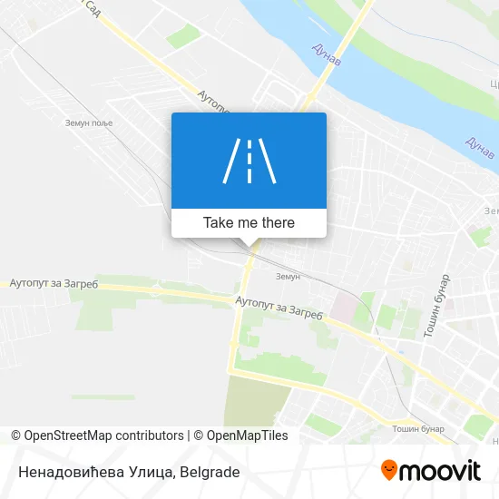 Ненадовићева Улица map