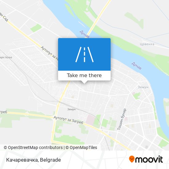 Качаревачка map