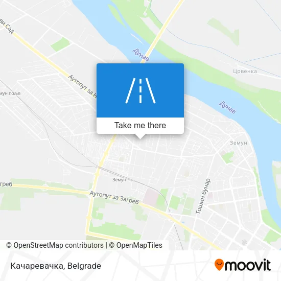 Качаревачка map