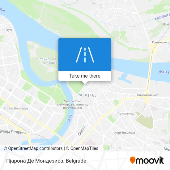Пјарона Де Мондезира map