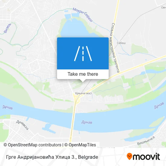 Грге Андријановића Улица 3. map