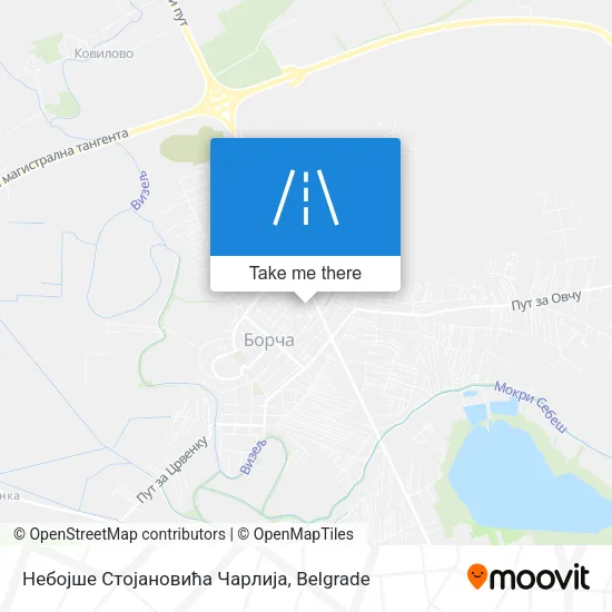Небојше Стојановића Чарлија map