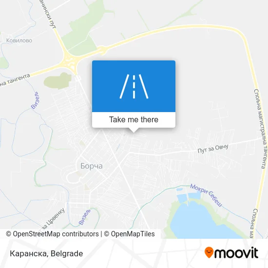 Каранска map