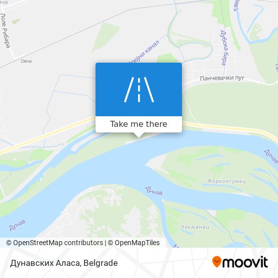 Дунавских Аласа map