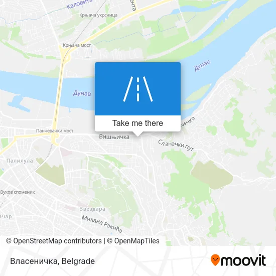 Власеничка map