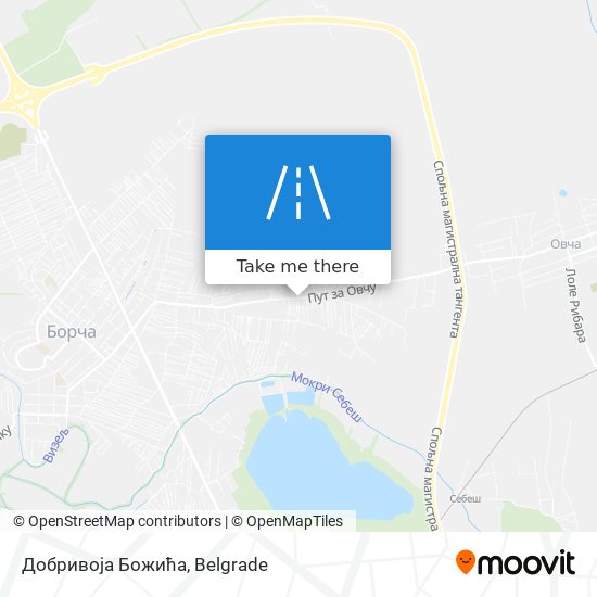 Добривоја Божића map