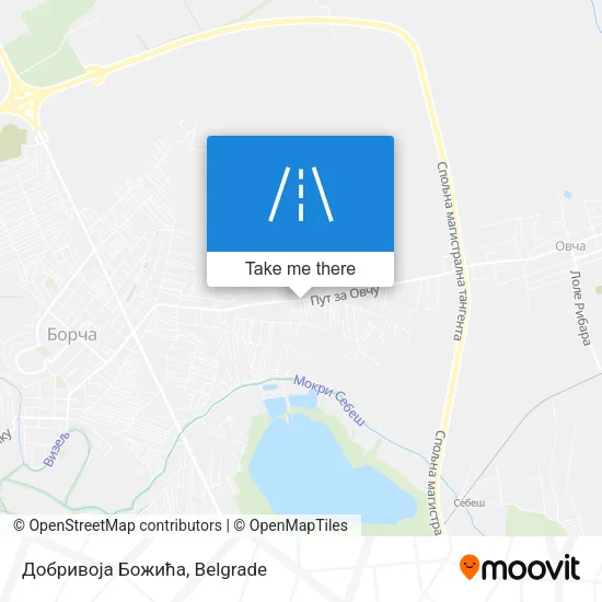 Добривоја Божића map