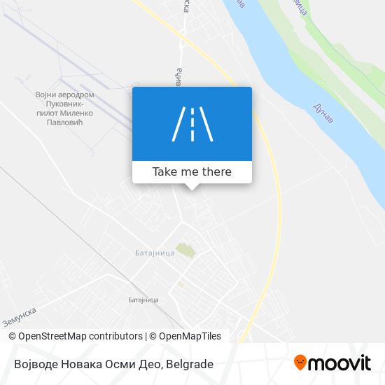 Војводе Новака Осми Део map