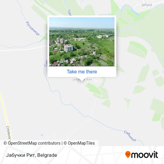 Јабучки Рит map
