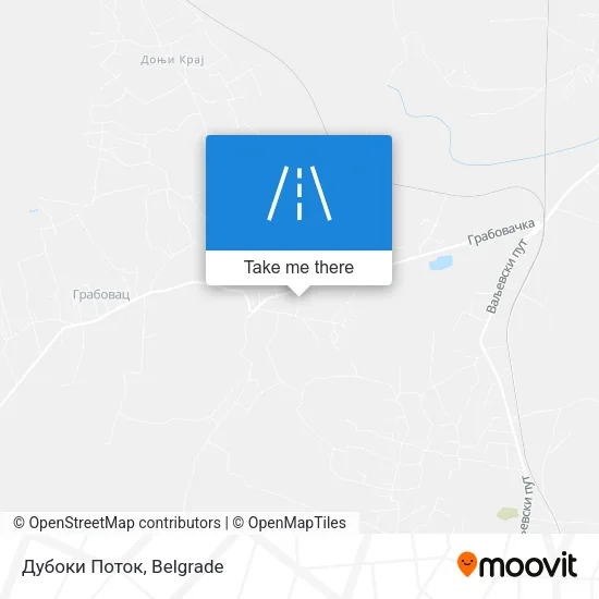 Дубоки Поток map