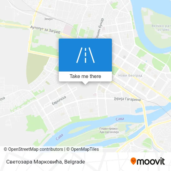 Светозара Марковића map