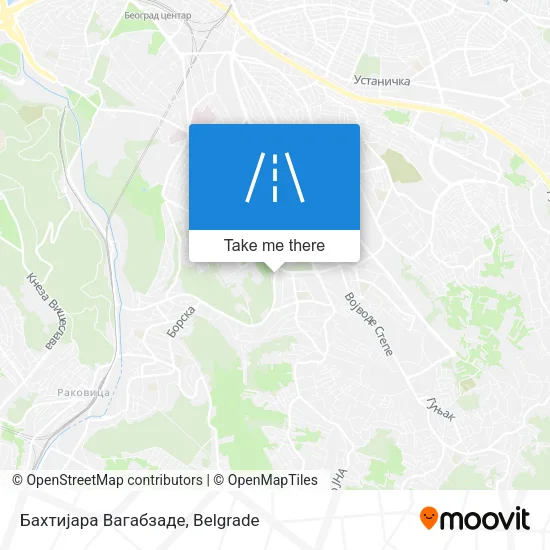 Бахтијара Вагабзаде map