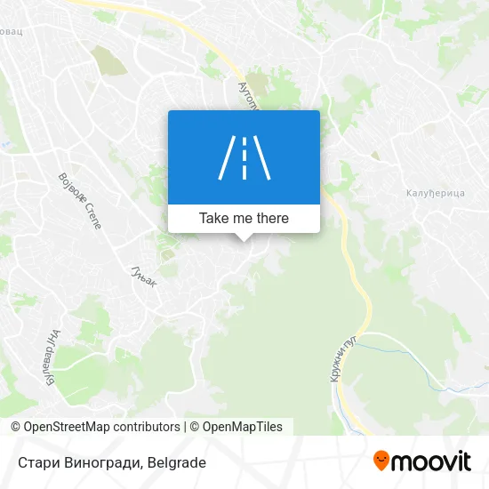 Стари Виногради map