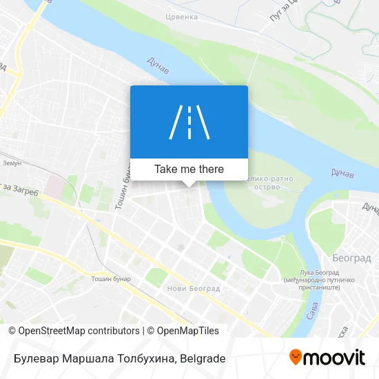 Булевар Маршала Толбухина map