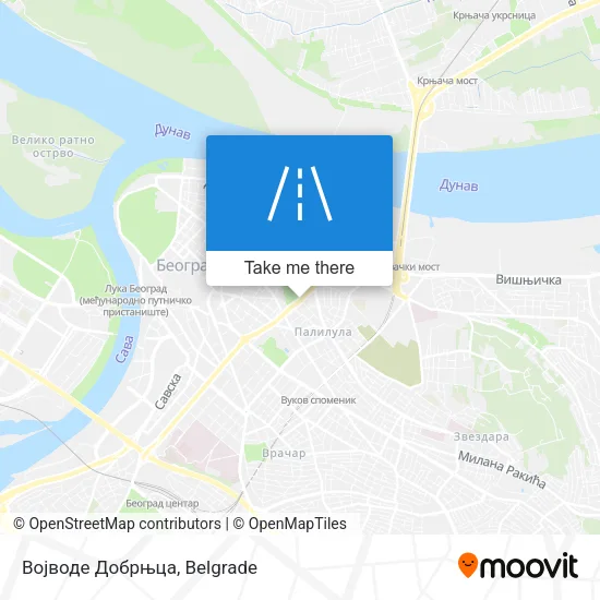 Војводе Добрњца map